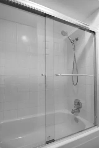 a view of entryway with flower pots