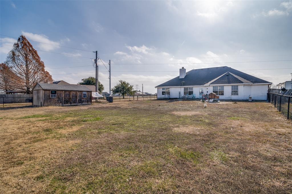 2900 County Road 643 Nevada, TX 75173 - Photo 35 of 36 a view of a house with a yard