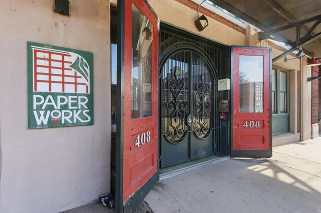 a view of front door with outdoor area
