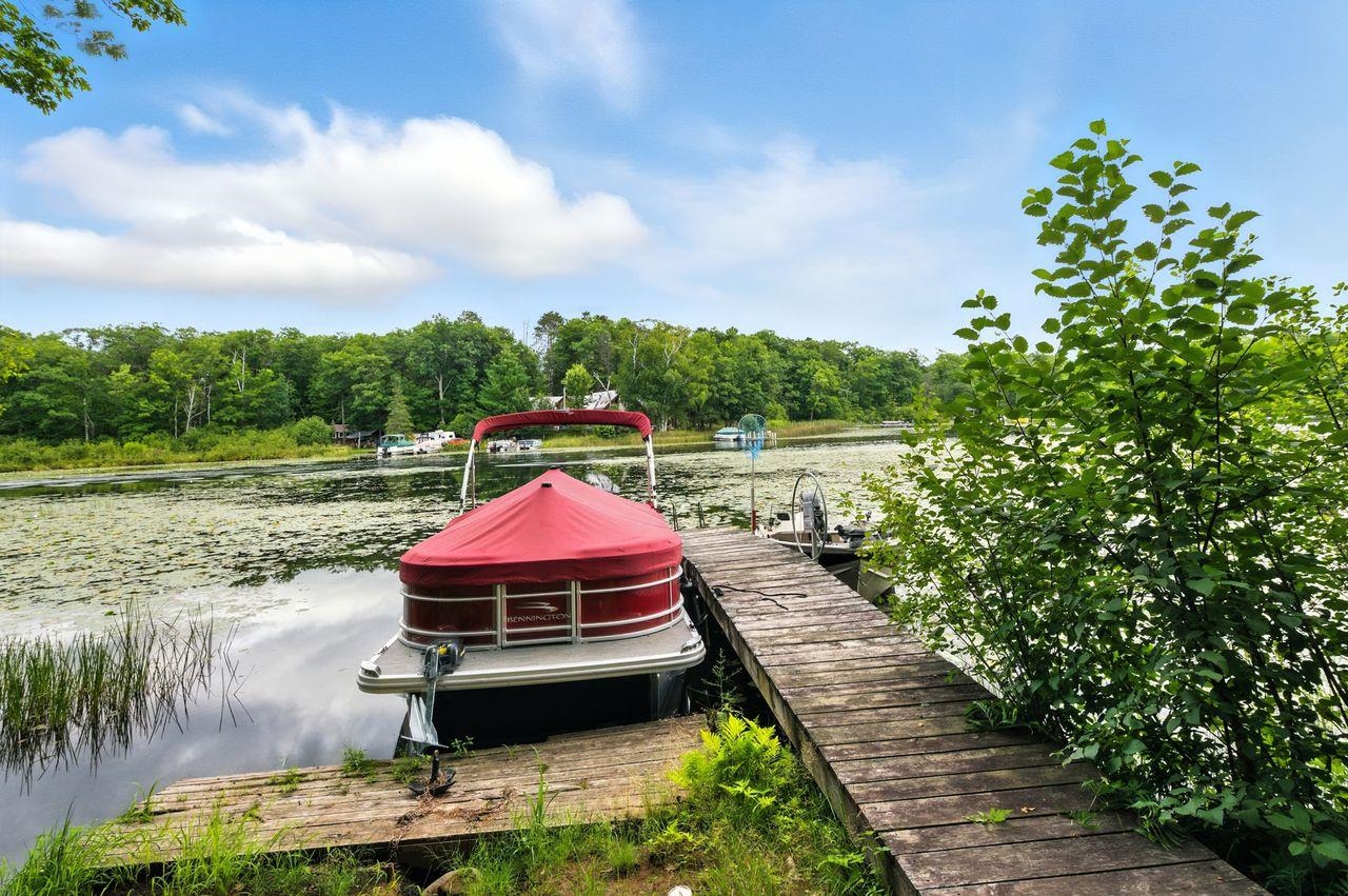10570 Eagle Lake Road Delta, WI 54847 - Photo 18 of 24 Dock with a water view