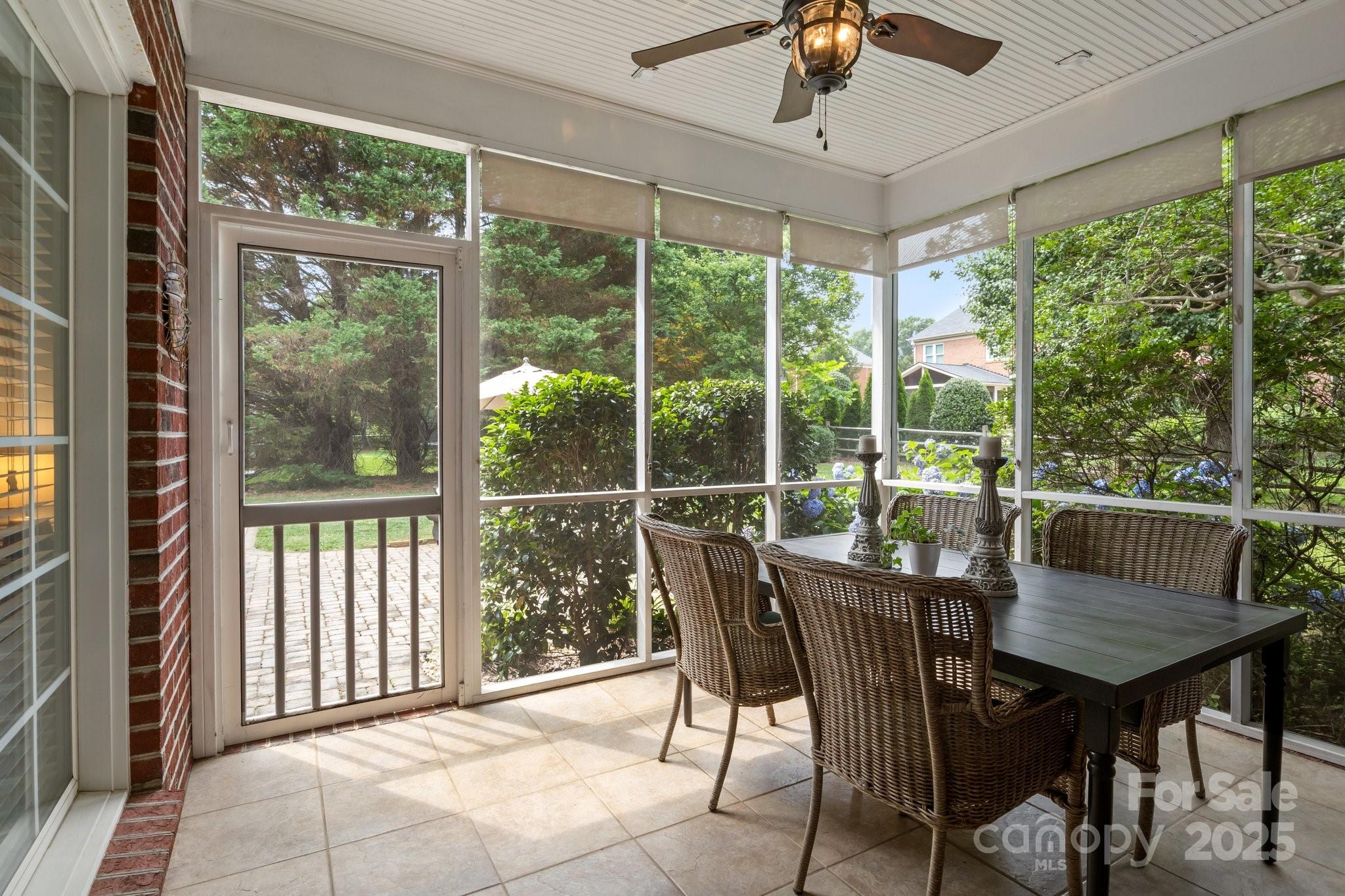 9717 Waterton Court Huntersville, NC 28078 - Photo 30 of 47 a view of a dining room with furniture window and outside view