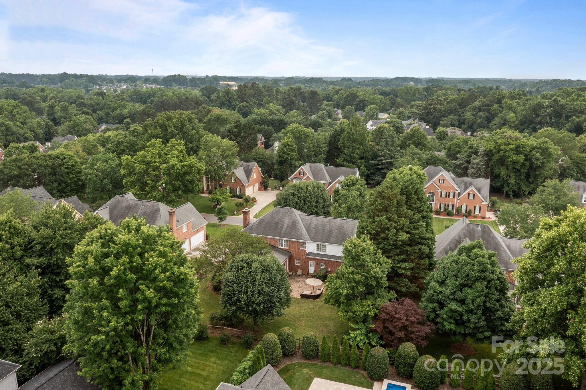 9717 Waterton Court Huntersville, NC 28078 - Photo 42 of 47 an aerial view of multiple house