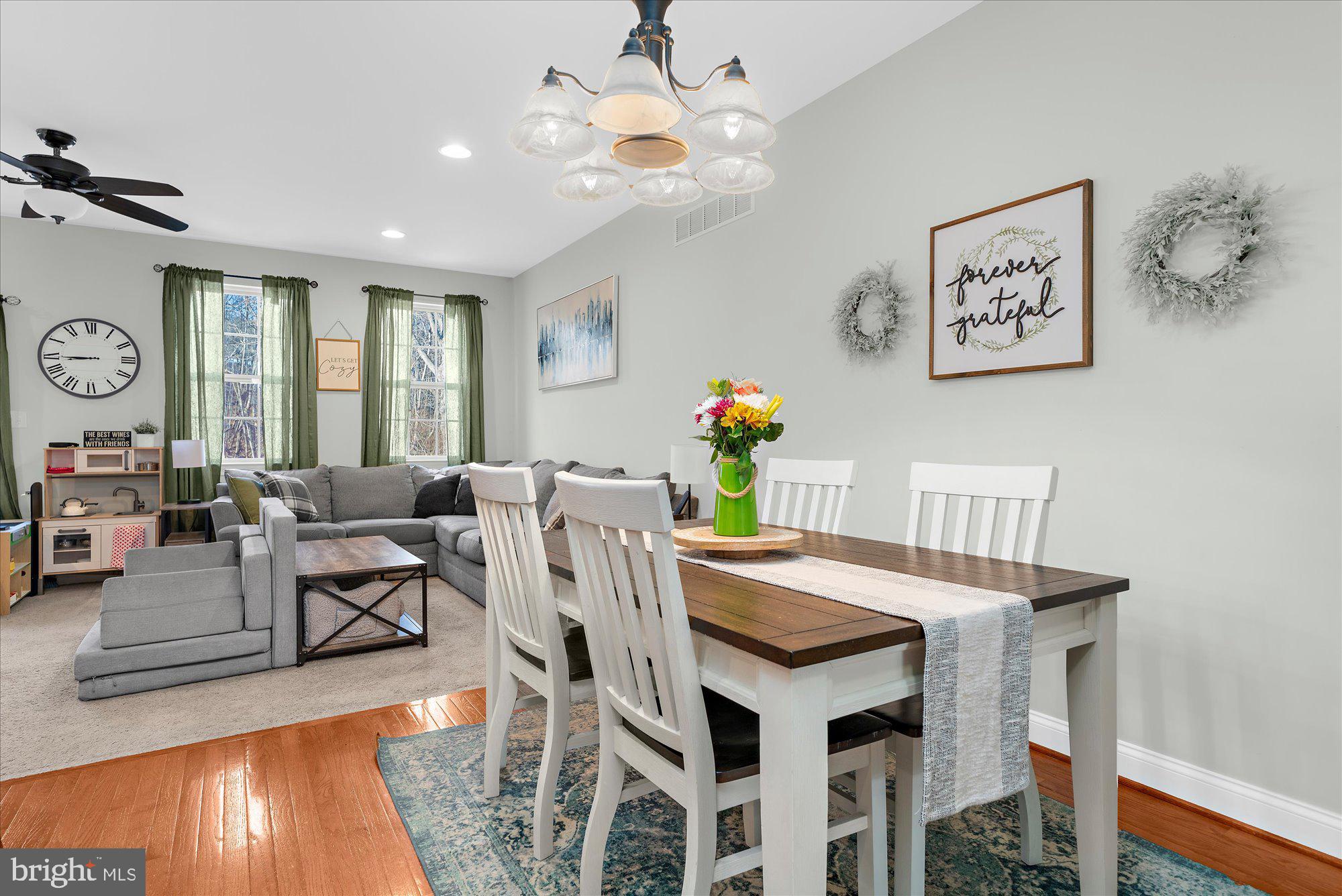 64 Sugar Maple Road Barto, PA 19504 - Photo 5 of 28 a view of a dining room with furniture window and wooden floor