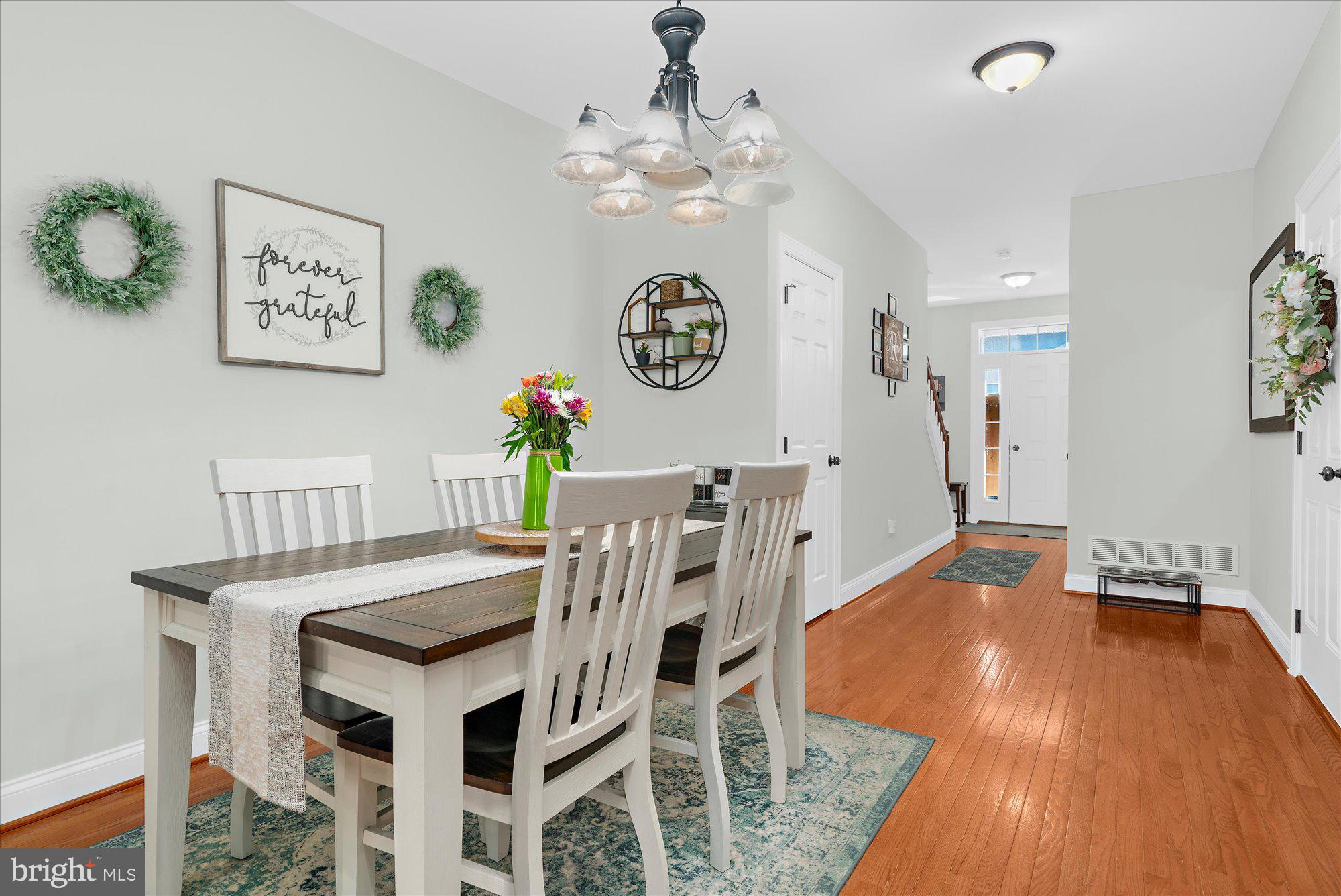 64 Sugar Maple Road Barto, PA 19504 - Photo 6 of 28 a view of a dining room with furniture and chandelier