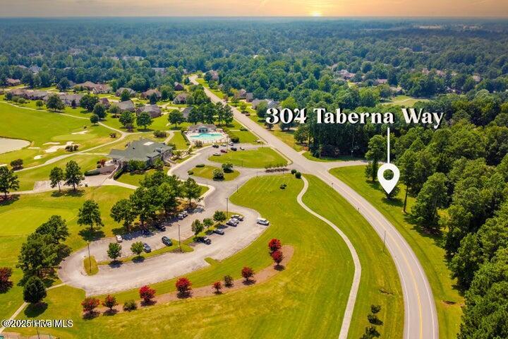 304 Taberna Way New Bern, NC 28562 - Photo 4 of 12 Aerial View