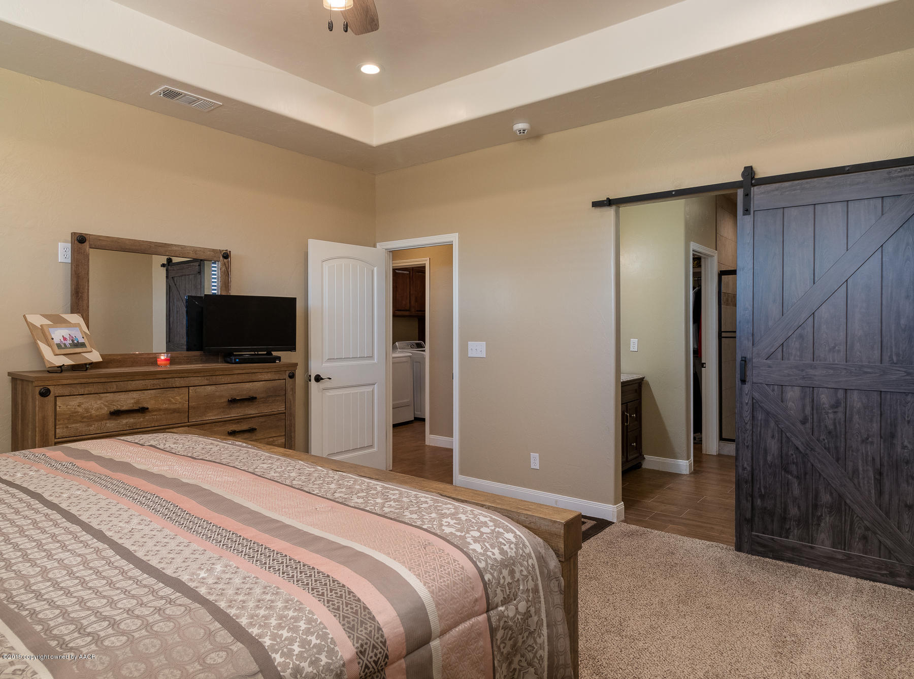 7885 Blue Grass Road Canyon, TX 79015 - Photo 12 of 25 Master Bedroom View 2