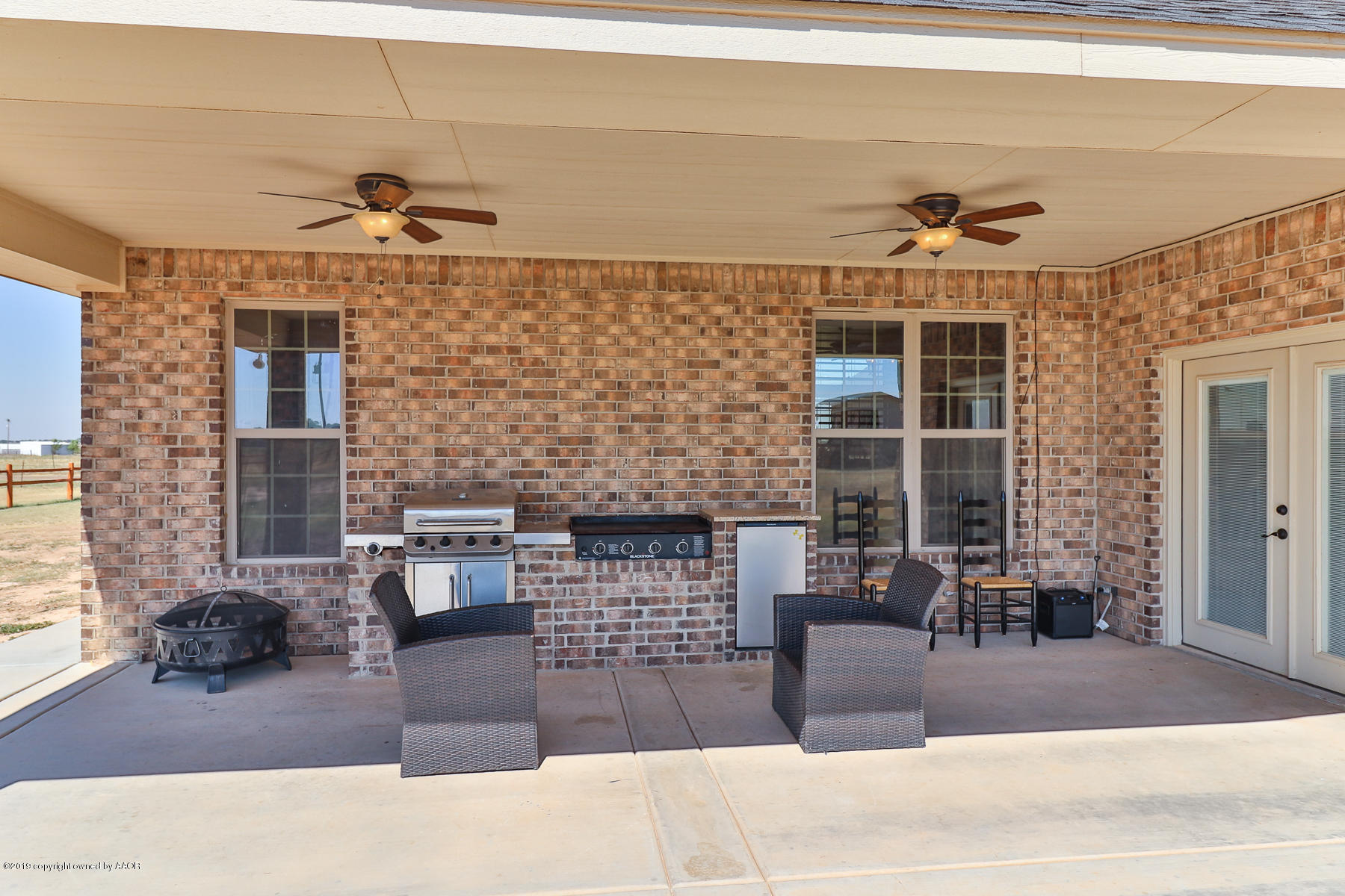 7885 Blue Grass Road Canyon, TX 79015 - Photo 20 of 25 Outdor Kitchen- Patio
