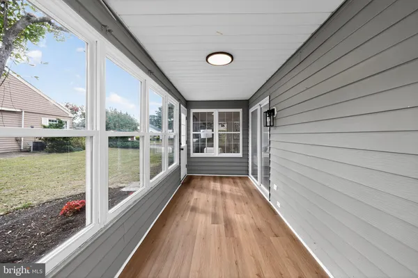 a view of a balcony
