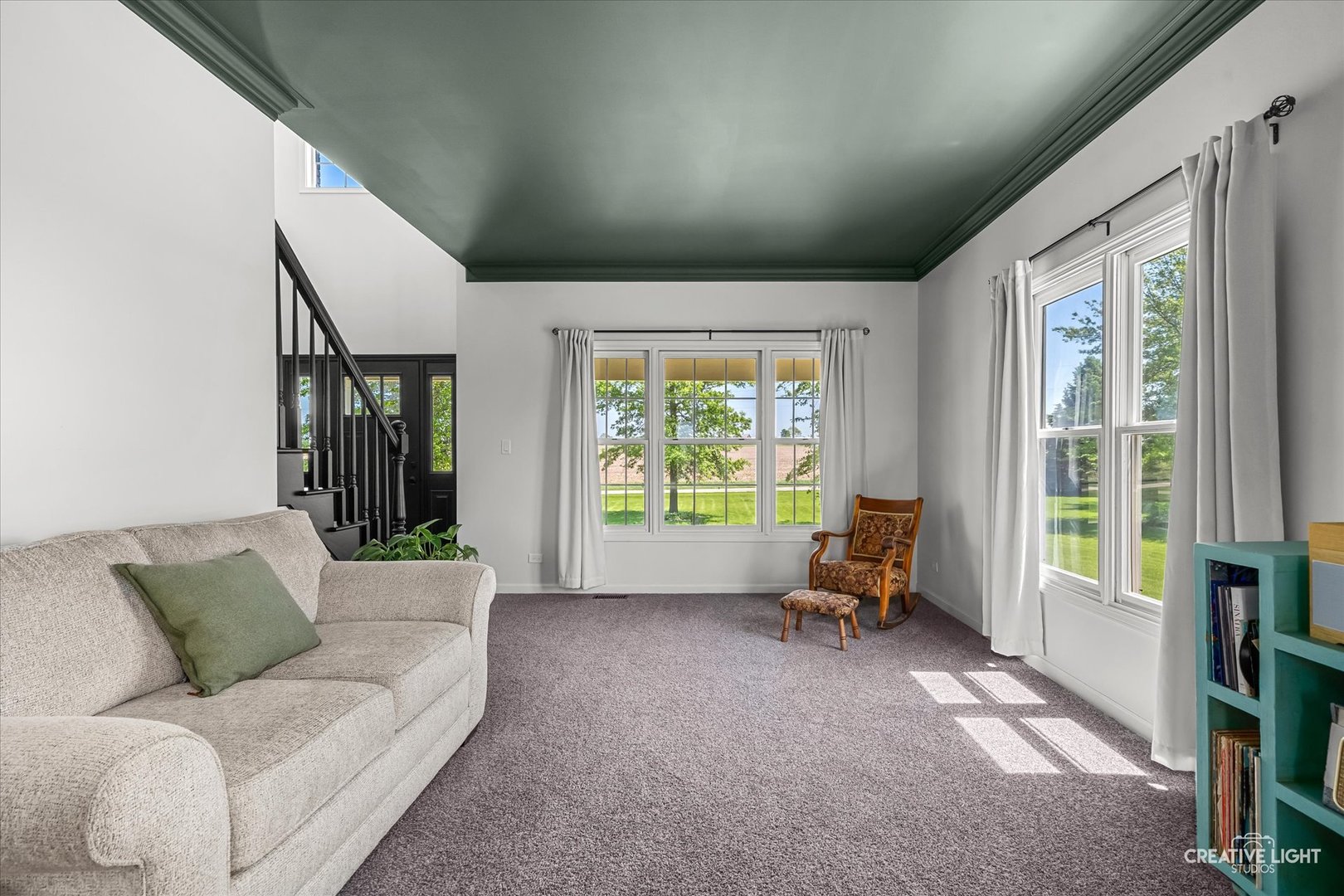 13495 Fennel Road Newark, IL 60541 - Photo 7 of 43 a living room with furniture and large windows