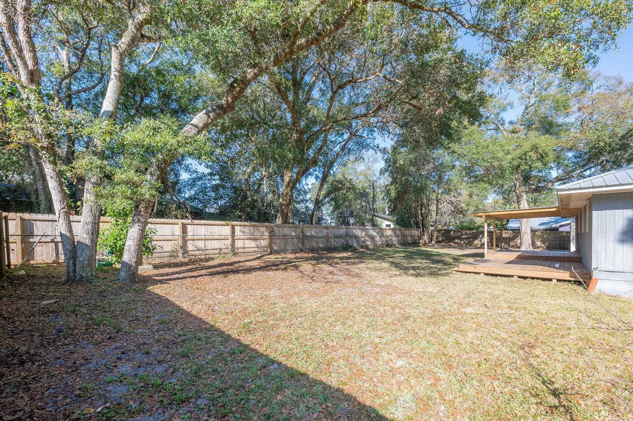 414 Jasmine Road St. Augustine, FL 32086 - Photo 21 of 30 a view of a yard with a tree