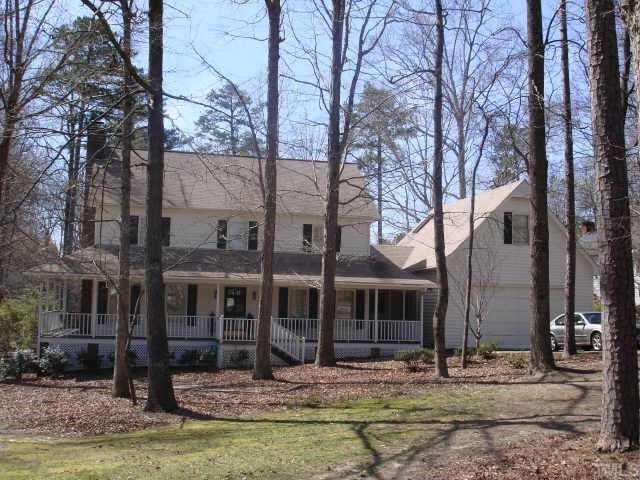 front view of home with wrap around porch