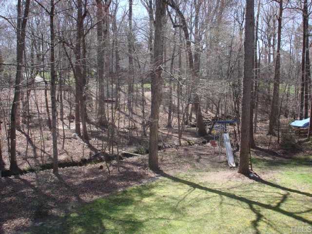 3009 Oxbow Court Raleigh, NC 27613 - Photo 6 of 7 back of lot with lots of privacy