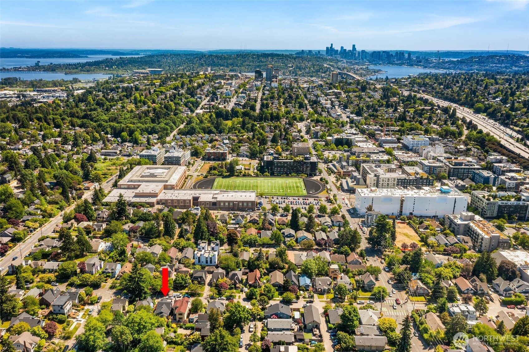 1312 Northeast 70th Street Seattle, WA 98115 - Photo 31 of 36 a view of a city