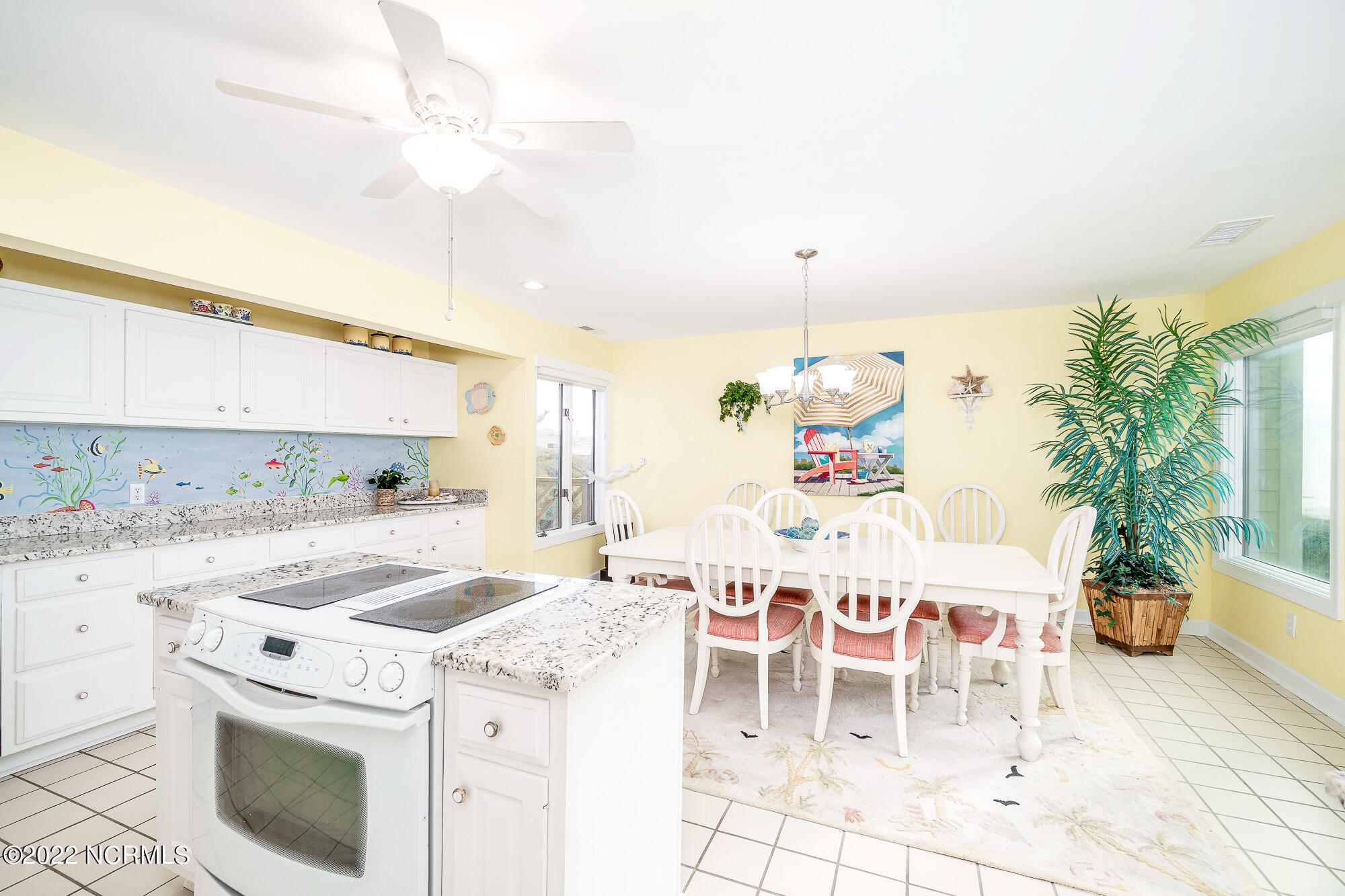 301 Salter Path Road, Unit 14 GENESIS Pine Knoll Shores, NC 28512 - Photo 20 of 62 Spacious, eat-in kitchen w/ island