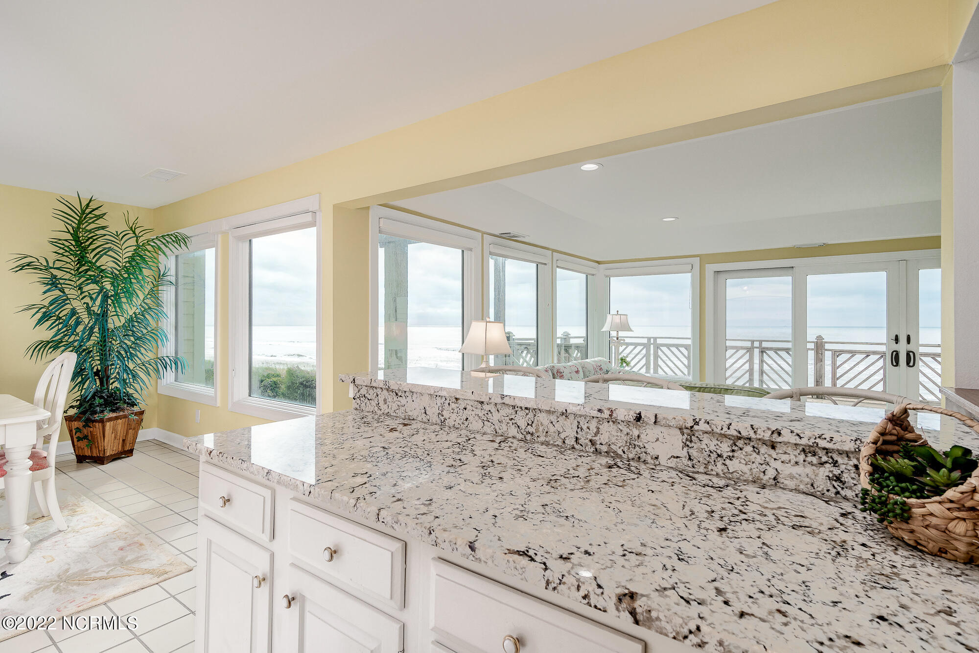 301 Salter Path Road, Unit 14 GENESIS Pine Knoll Shores, NC 28512 - Photo 23 of 62 Spacious, eat-in kitchen w/ island