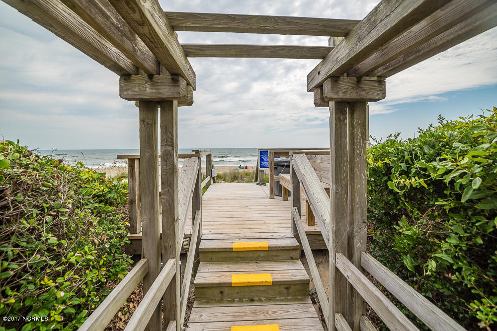 301 Salter Path Road, Unit 14 GENESIS Pine Knoll Shores, NC 28512 - Photo 58 of 62 Main Boardwalk to Ocean