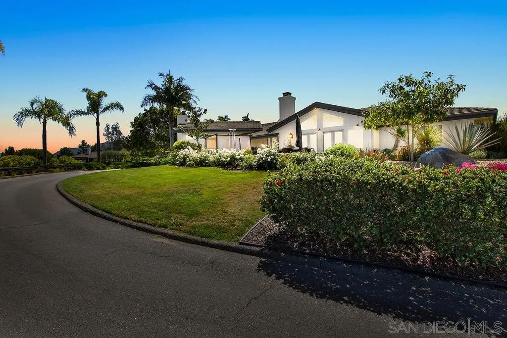 17695 Valle Verde Road Poway, CA 92064 - Photo 3 of 63 a view of a house with a street