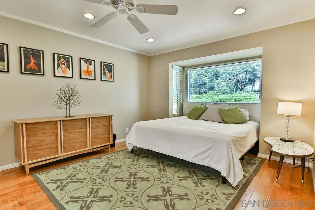 17695 Valle Verde Road Poway, CA 92064 - Photo 34 of 63 a bedroom with a bed and a dresser