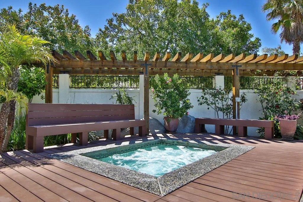17695 Valle Verde Road Poway, CA 92064 - Photo 39 of 63 a view of a backyard