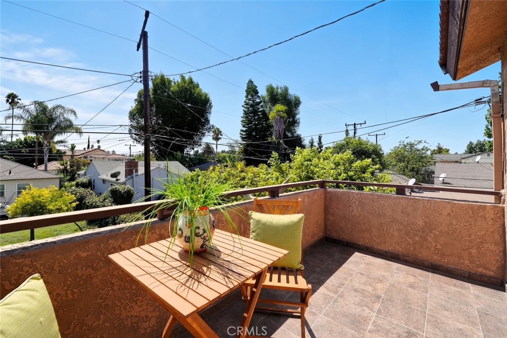 916 Othello Street Arcadia, CA 91006 - Photo 44 of 56 a view of a chairs and table in the balcony