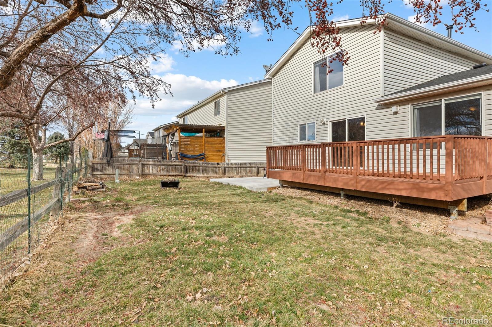 1189 Fall River Circle Longmont, CO 80504 - Photo 44 of 46 a backyard of a house