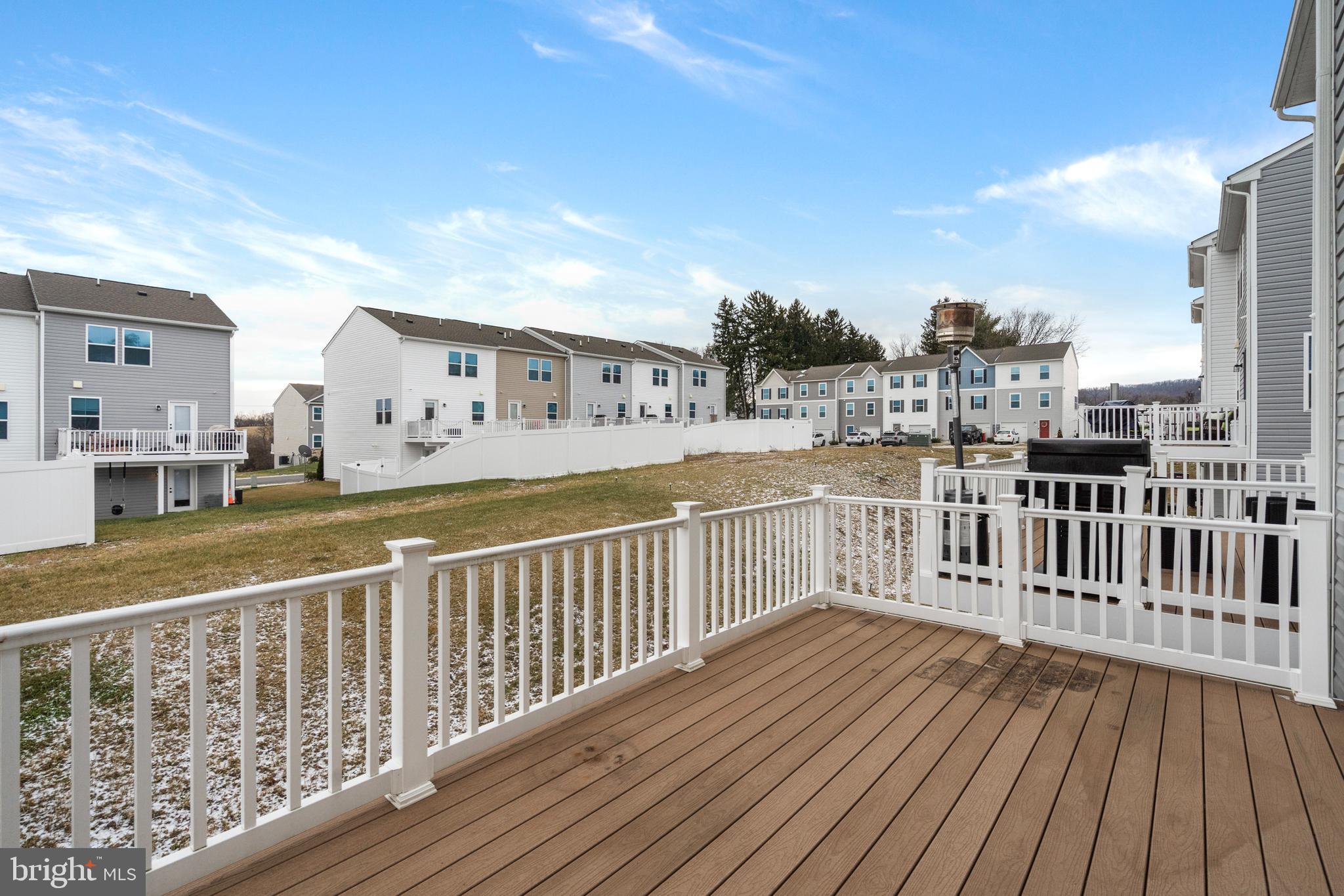 51 Thrower Road Hedgesville, WV 25427 - Photo 32 of 38 a view of a balcony with wooden floor