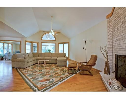 15W752 83rd Street Burr Ridge, IL 60527 - Photo 9 of 16 a living room with furniture and a fireplace