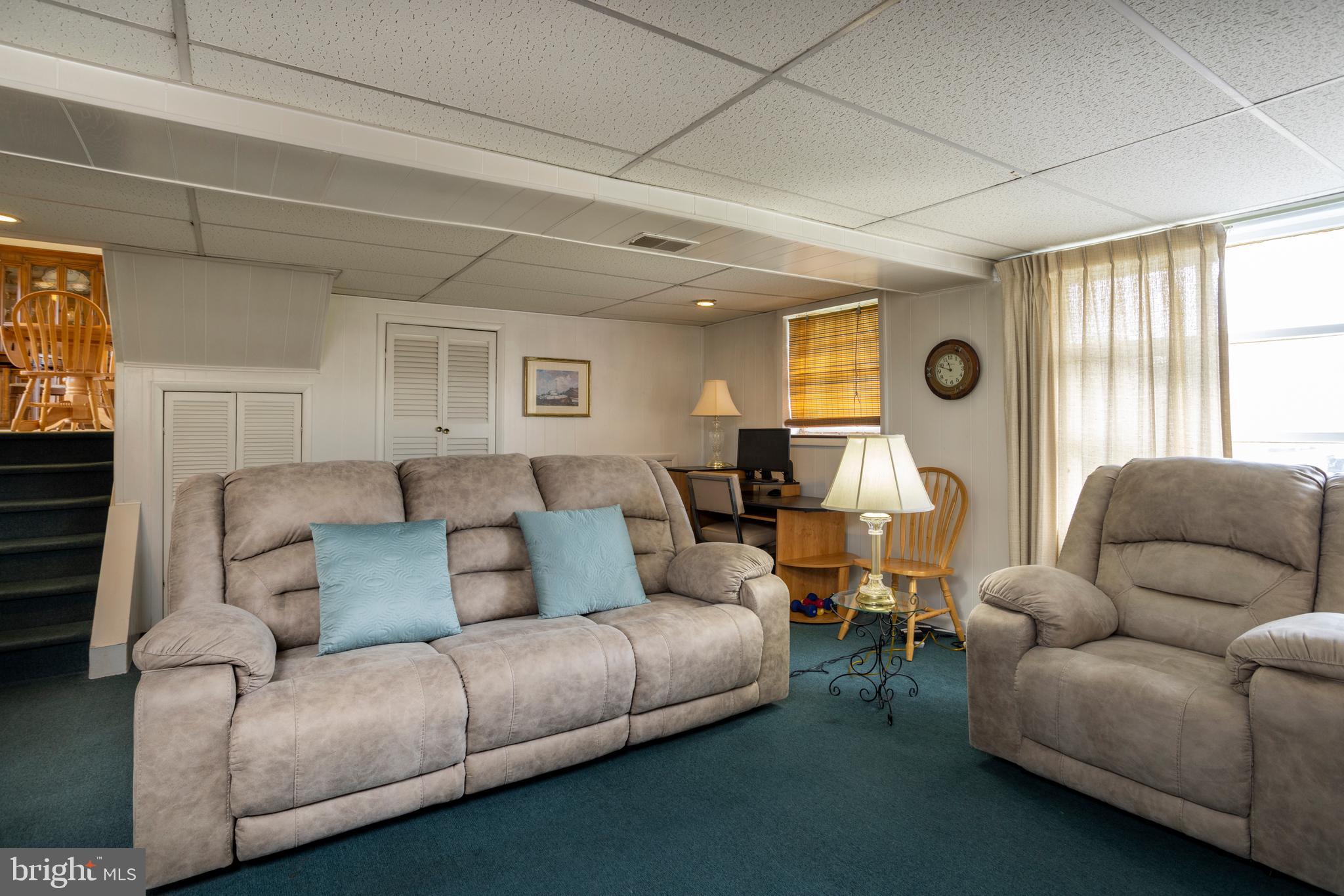 602 Exton Road Hatboro, PA 19040 - Photo 10 of 21 Family Room with entrance to crawl space
