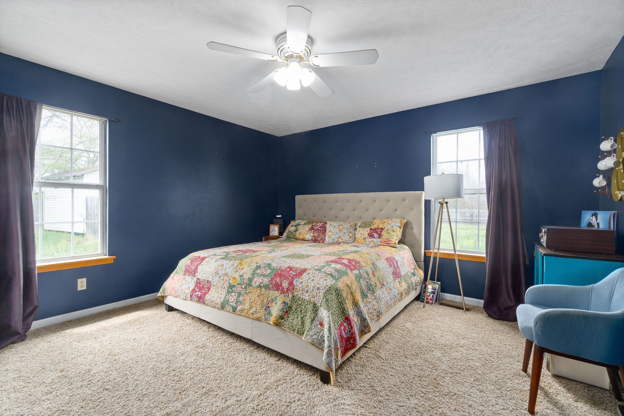 4450 Old Metal Road Palmyra, TN 37142 - Photo 22 of 38 a bedroom with a bed and a couch