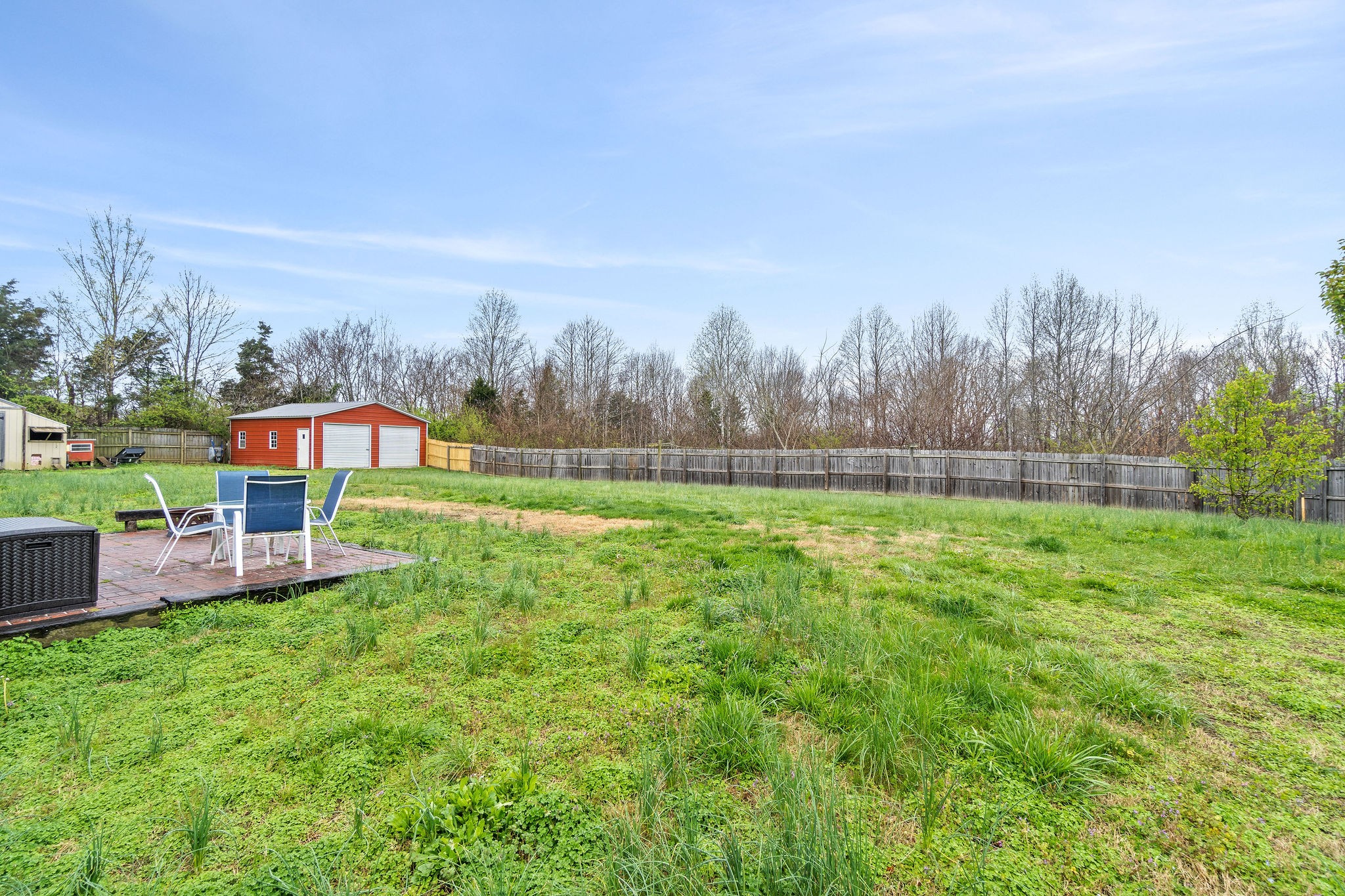 4450 Old Metal Road Palmyra, TN 37142 - Photo 34 of 38 a view of yard with green space and bench in the back