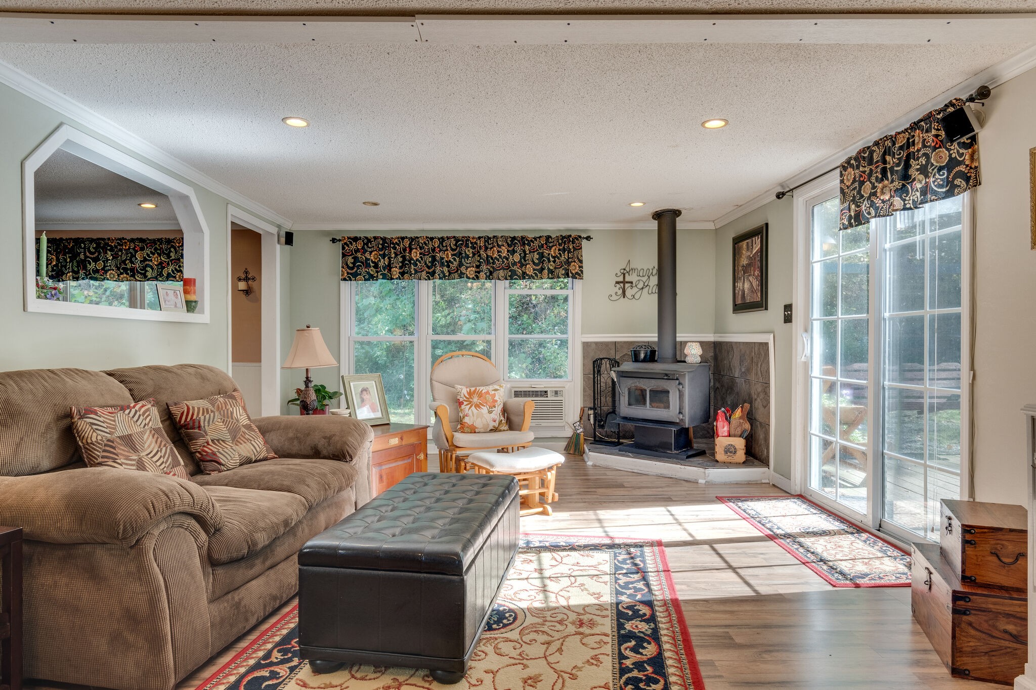 2844 Ragsdale Road Santa Fe, TN 38482 - Photo 14 of 45 a living room with furniture and a floor to ceiling window