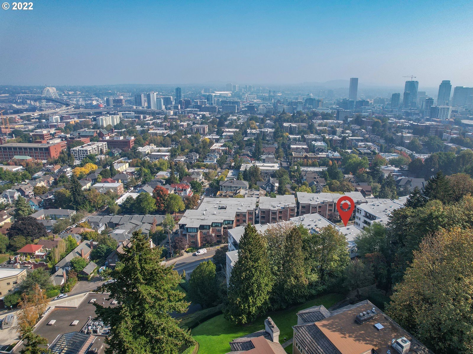 2445 Northwest Westover Road, Unit 201 Portland, OR 97210 - Photo 26 of 31 Drone View/UAV