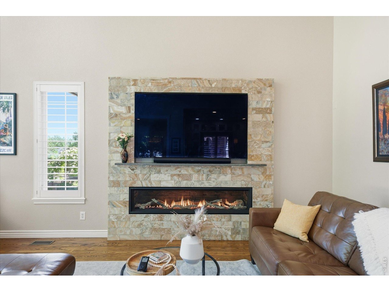 715 Skywalker Point Lafayette, CO 80026 - Photo 11 of 50 Custom ribbon fireplace (one of three fireplaces in the home!)