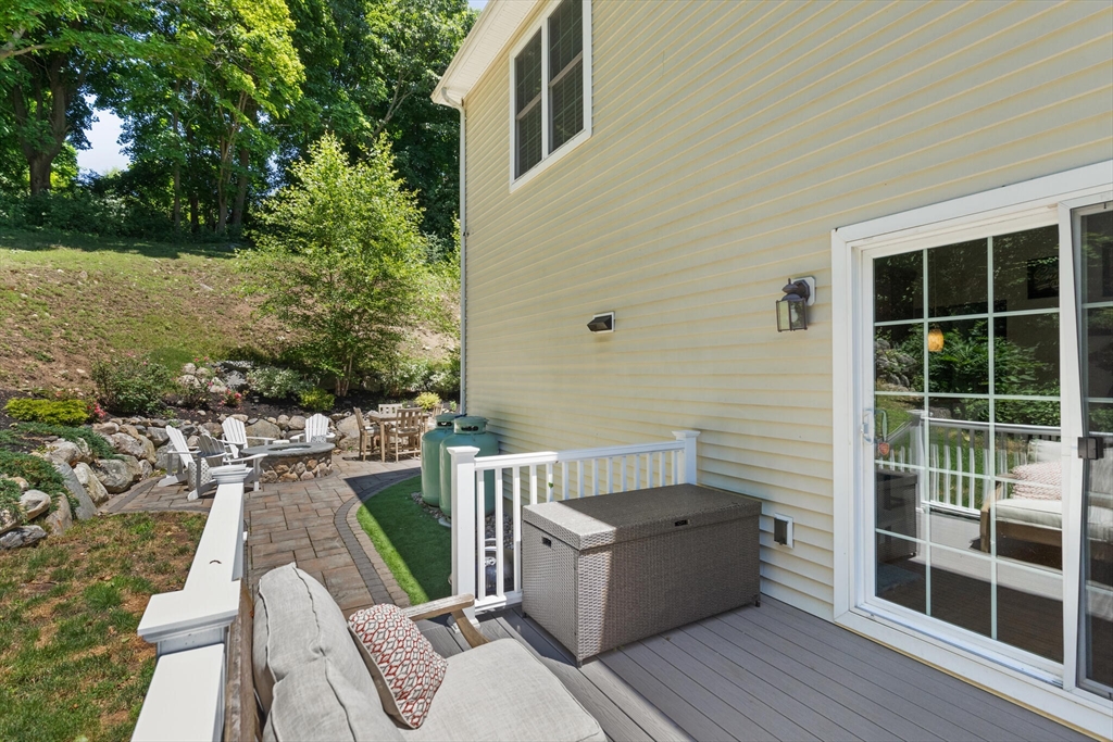 284 Maple Street, Unit 284 Middleton, MA 01949 - Photo 24 of 30 a view of a deck with couches and wooden floor