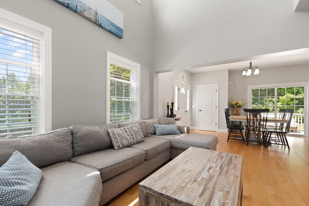 284 Maple Street, Unit 284 Middleton, MA 01949 - Photo 4 of 30 a living room with furniture and a wooden floor