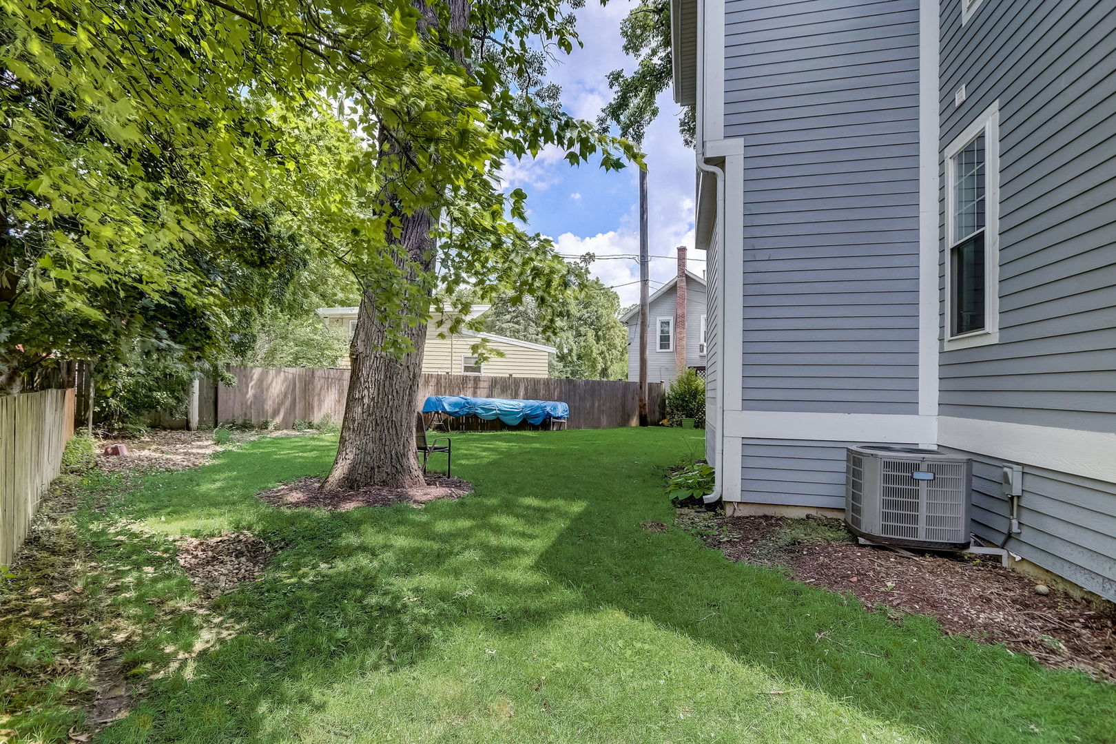 204 Fairbank Road Riverside, IL 60546 - Photo 28 of 35 a view of a backyard with a large tree