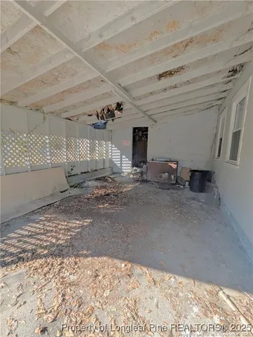 a view of water heater room