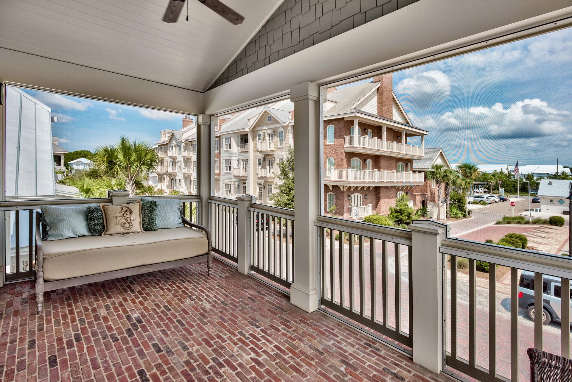 70 Pleasant Street Inlet Beach, FL 32461 - Photo 20 of 38 a view of a porch with furniture