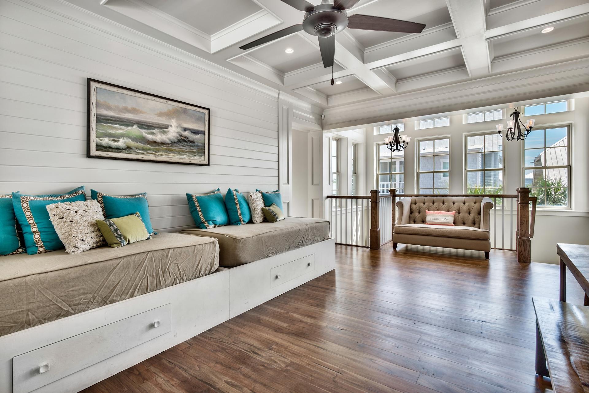 70 Pleasant Street Inlet Beach, FL 32461 - Photo 23 of 38 a living room with furniture and a large window