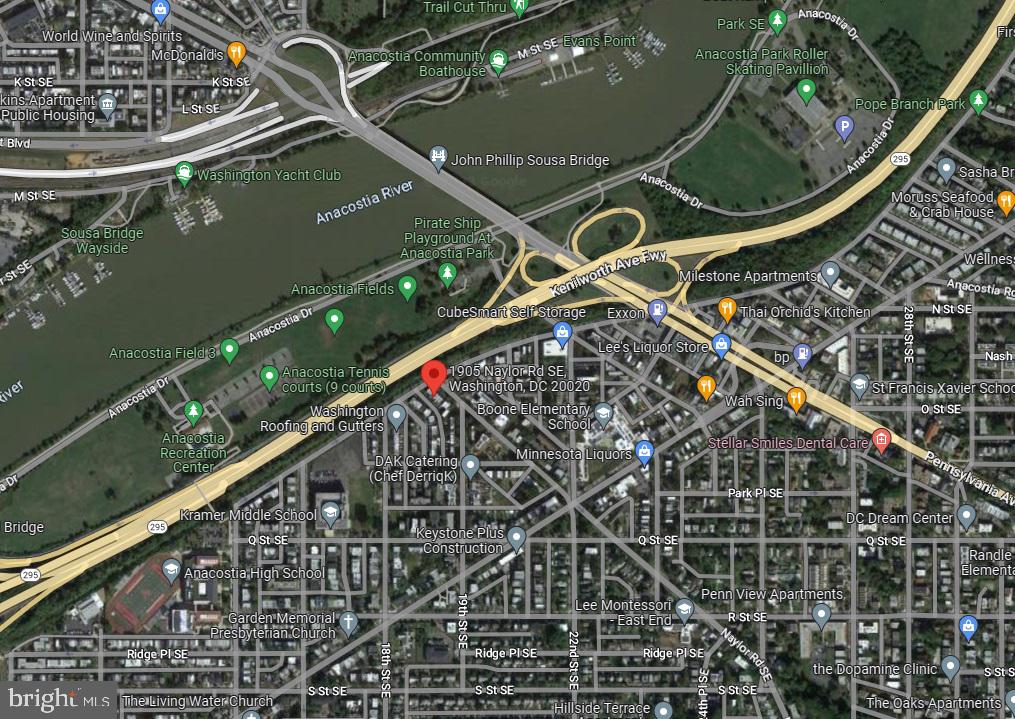1905 Naylor Road Southeast Washington, DC 20020 - Photo 33 of 38 Google Maps aerial view