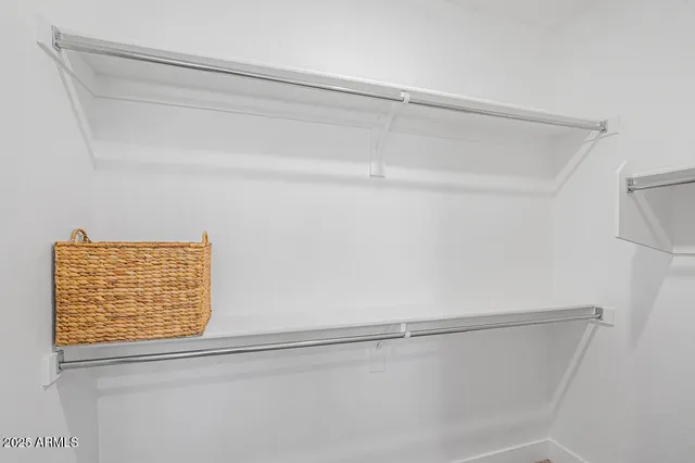 a view of walk in closet