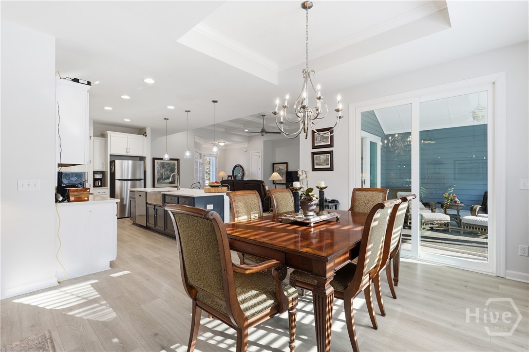 119 Bramswell Road Pooler, GA 31322 - Photo 17 of 35 From the dining room to the kitchen, great room, and screened terrace.