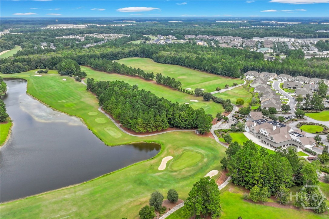 119 Bramswell Road Pooler, GA 31322 - Photo 31 of 35 Clubhouse, #1 tee and fairway, #9 tee and fairway, and #18 fairway and green including clubhouse. Fully featured golf driving range, just beyond.