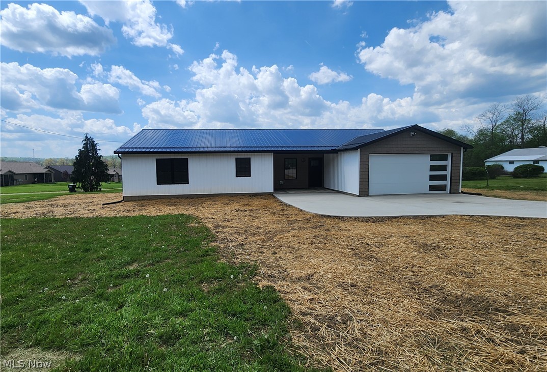 Front view of house