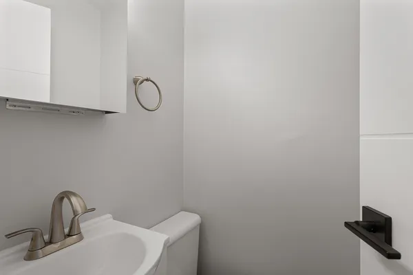 a bathroom with a sink