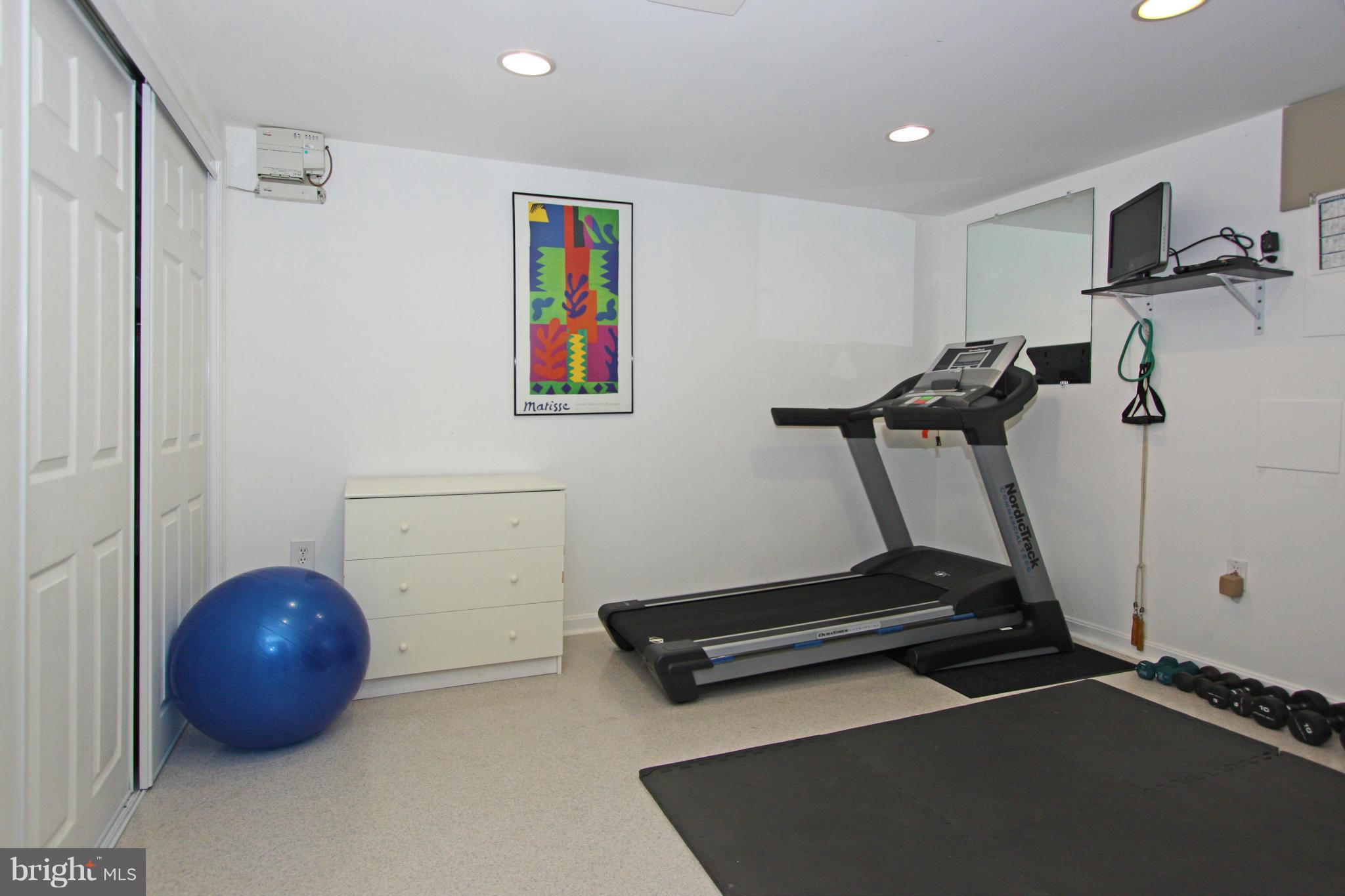 1320 Pavilion Club Way Reston, VA 20194 - Photo 25 of 30 Lower level Exercise Room with storage closet