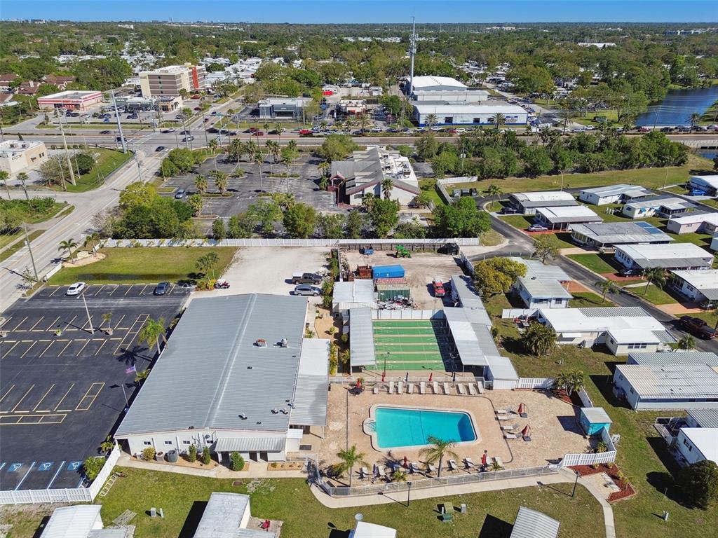 13225 101st Street Southeast, Unit 222 Largo, FL 33773 - Photo 60 of 73 an aerial view of residential houses with outdoor space