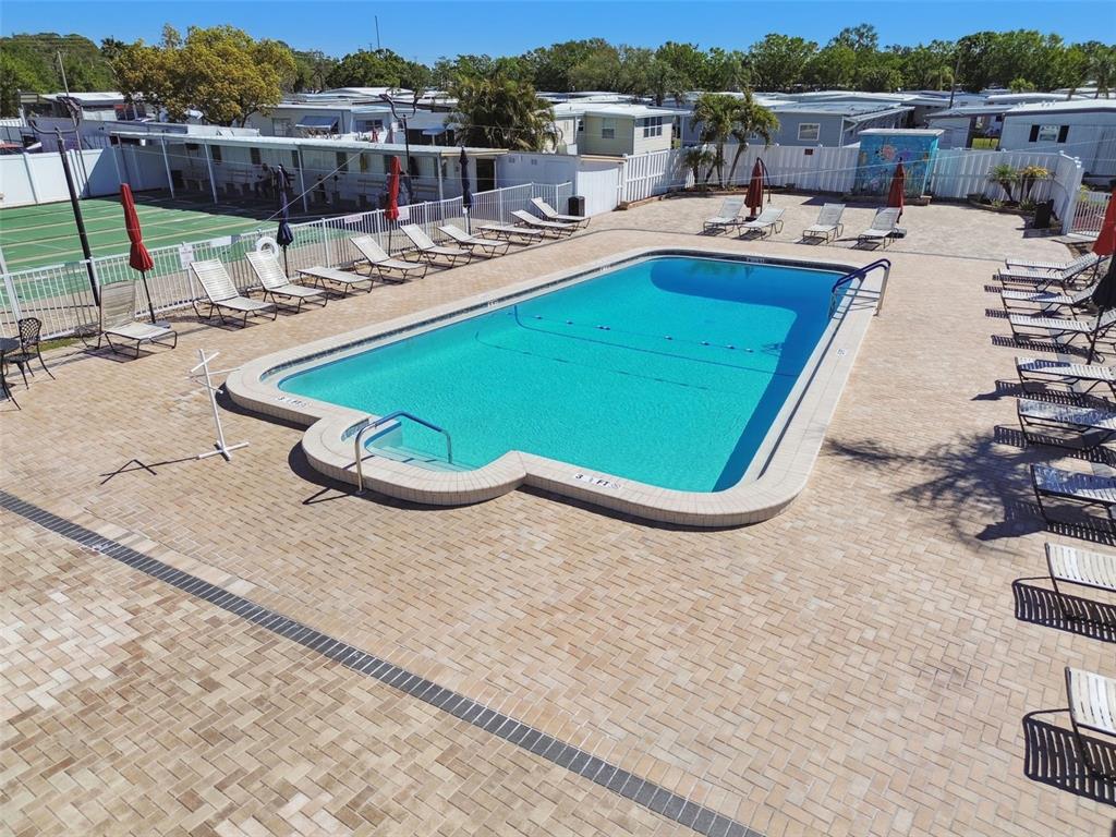 13225 101st Street Southeast, Unit 222 Largo, FL 33773 - Photo 67 of 73 a view of a swimming pool with a lounge chairs