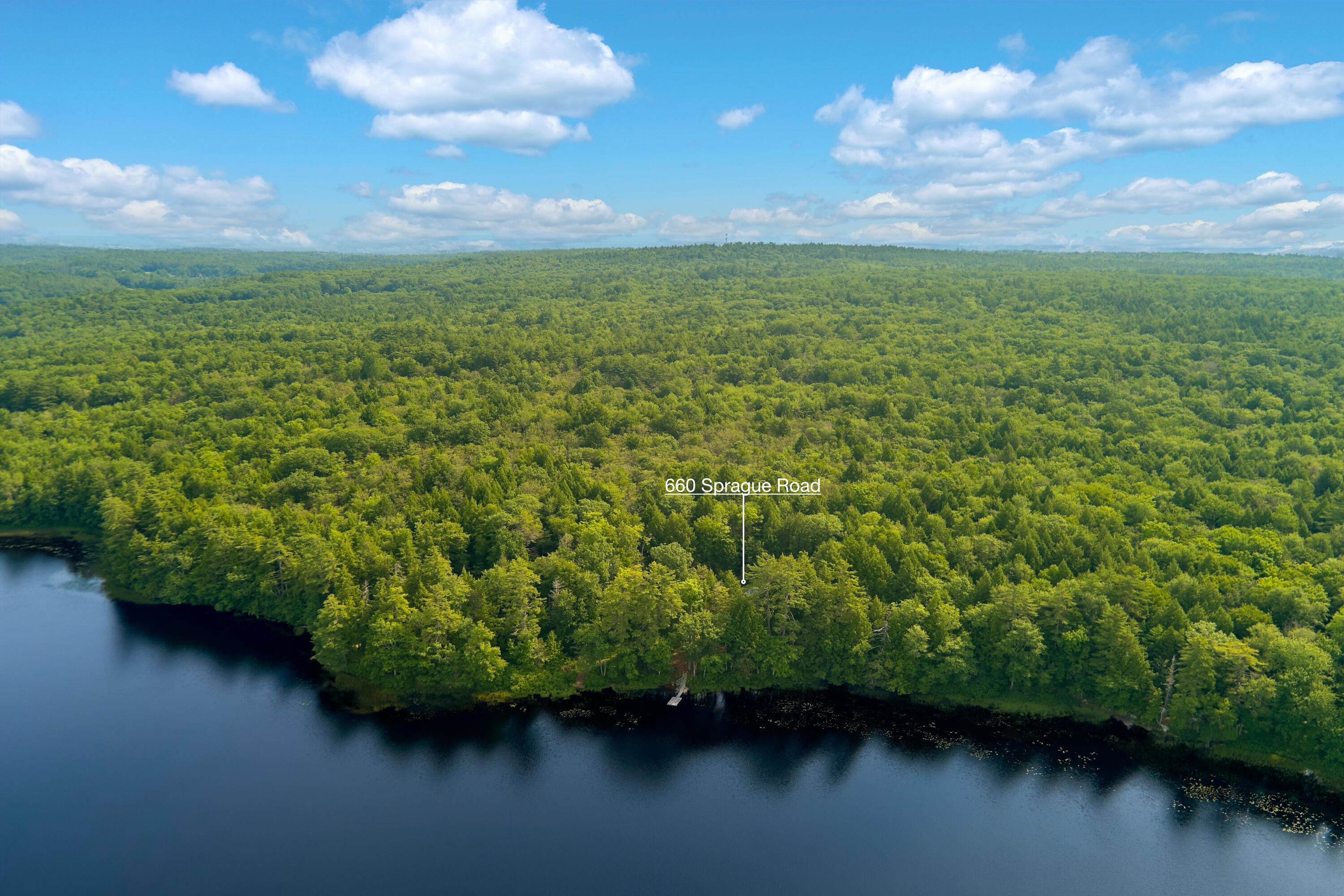 660 Sprague Road Waldoboro, ME 04572 - Photo 38 of 45 Aerial view