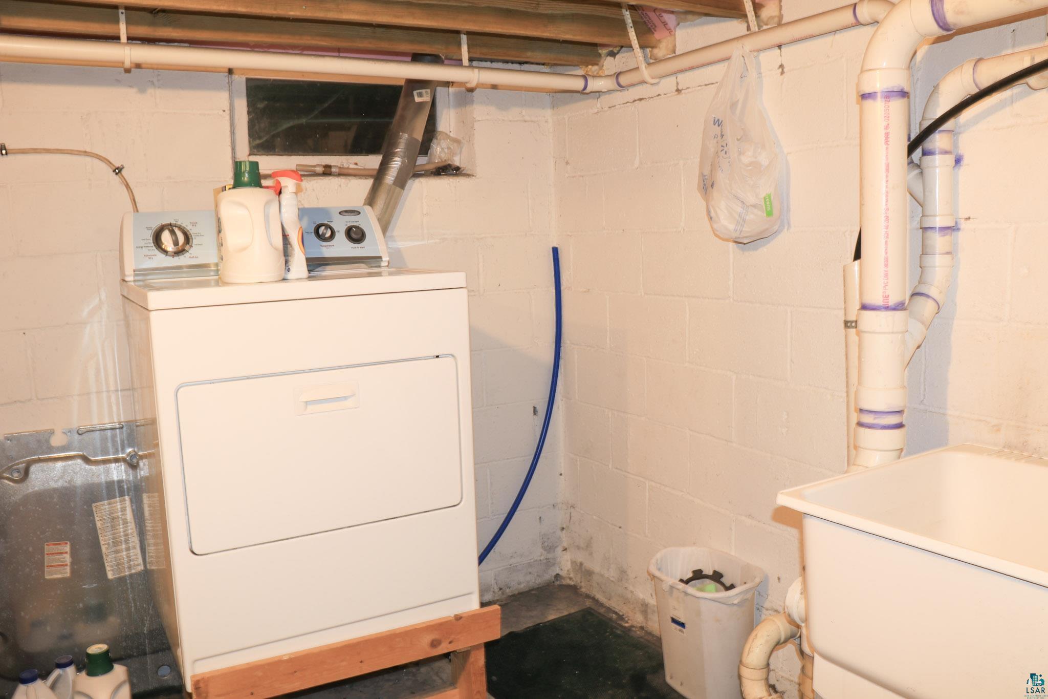 4857 Rutter Road Duluth, MN 55803 - Photo 18 of 27 Dryer basement